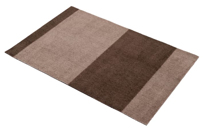 Stripes ovimatto vaakasuuntainen, Sand-brown, 60 x 90 cm tica copenhagen