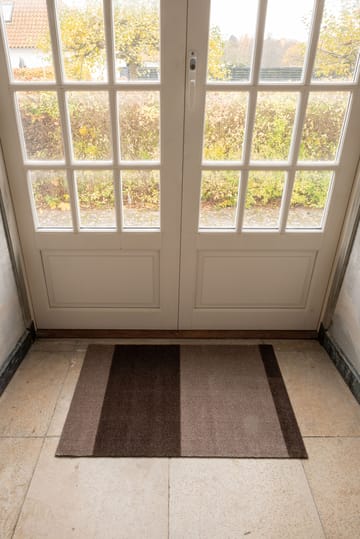 Stripes ovimatto vaakasuuntainen - Sand-brown, 60 x 90 cm - tica copenhagen
