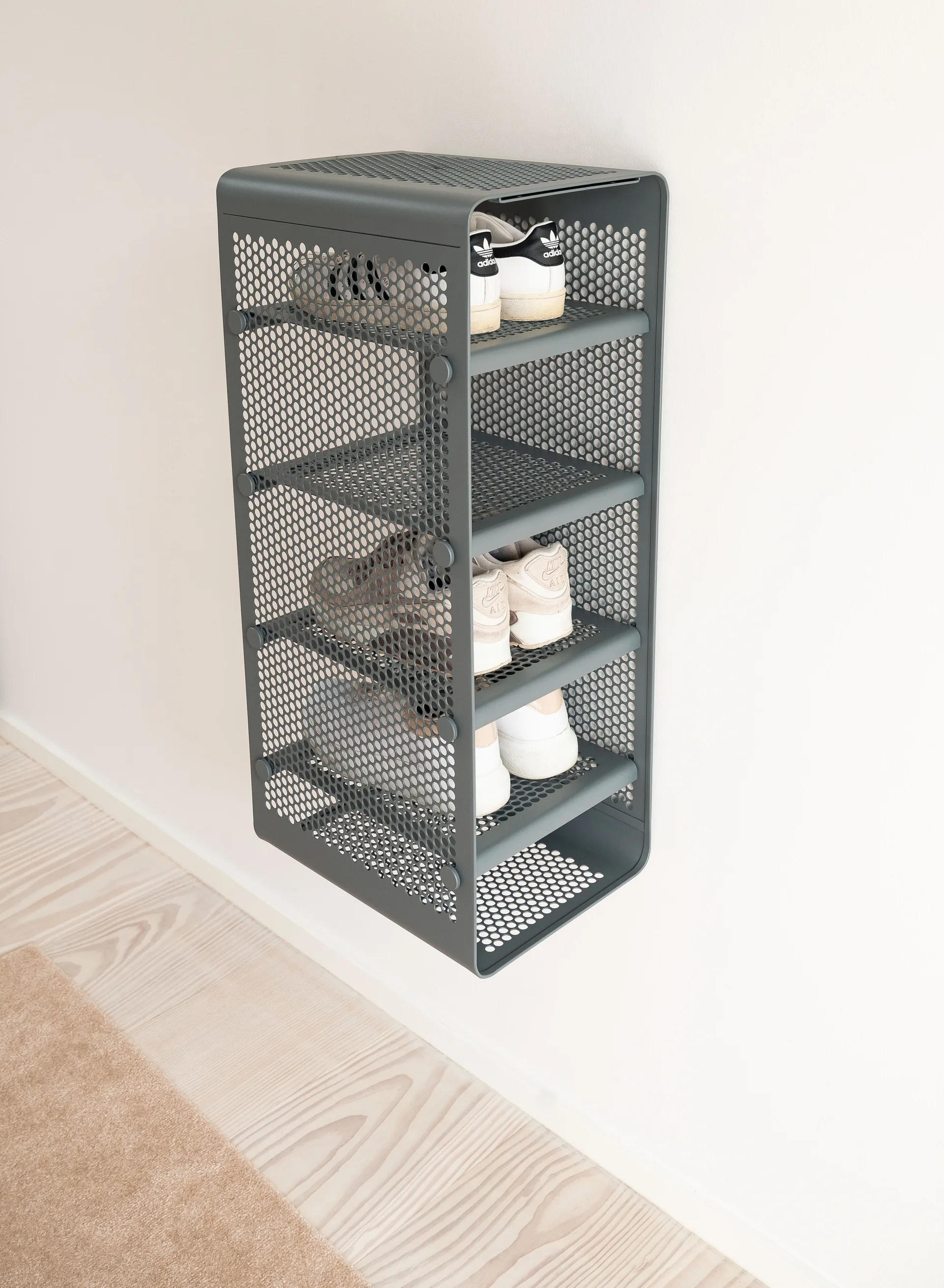 Tica Rack Wall large seinähylly, Steelgrey tica copenhagen