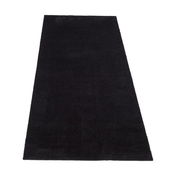 Unicolor käytävämatto - Black, 90 x 200 cm - Tica copenhagen