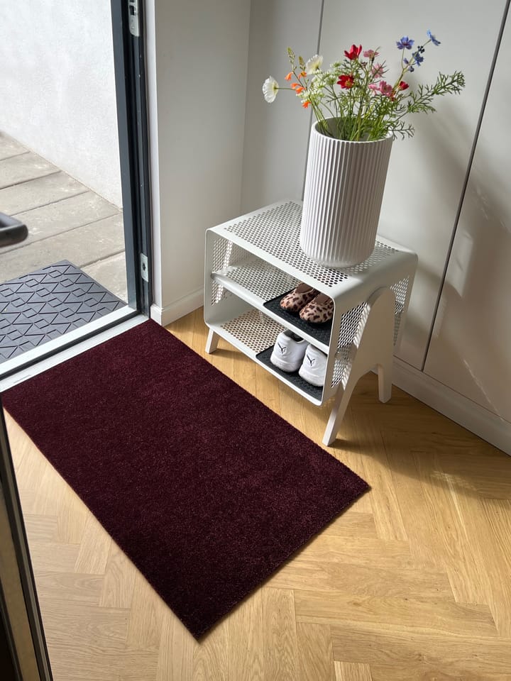 Unicolor käytävämatto, Bordeaux, 67x120 cm tica copenhagen