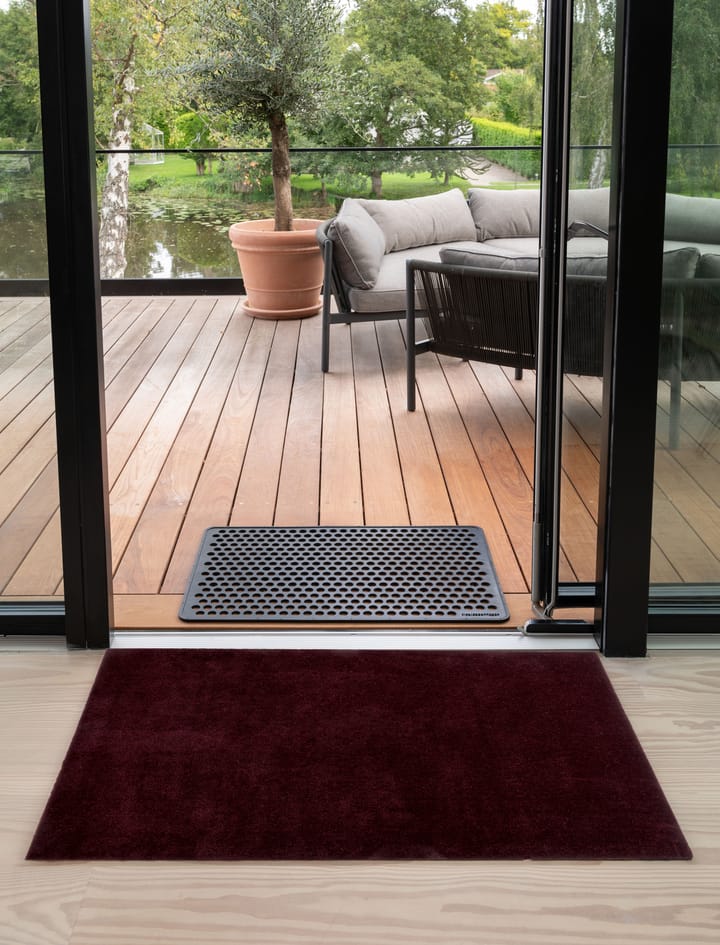 Unicolor käytävämatto, Bordeaux, 90x130 cm tica copenhagen