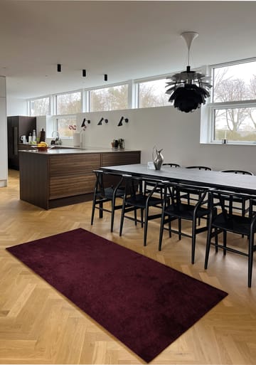 Unicolor käytävämatto - Bordeaux, 90x200 cm - tica copenhagen