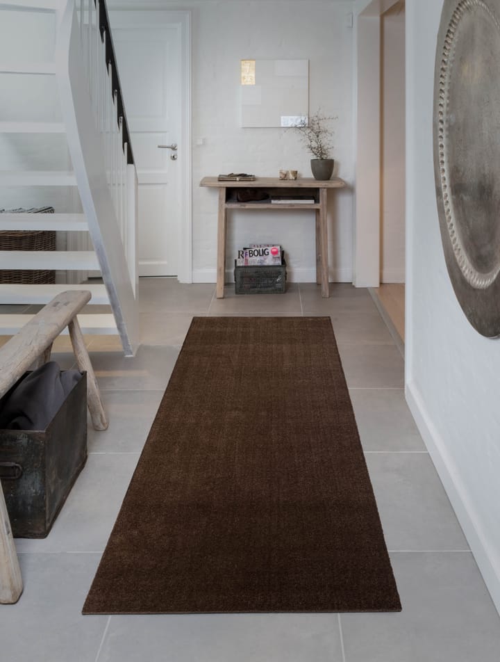 Unicolor käytävämatto, Brown, 90 x 200 cm tica copenhagen