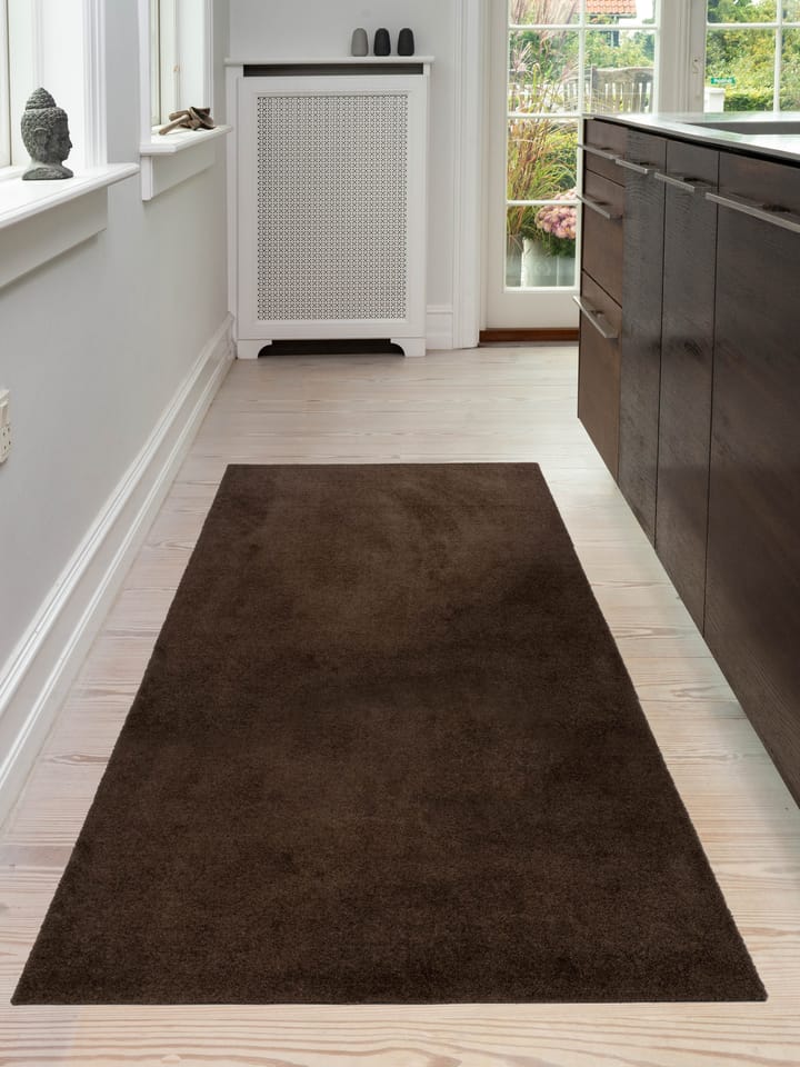 Unicolor käytävämatto, Brown, 90 x 200 cm tica copenhagen