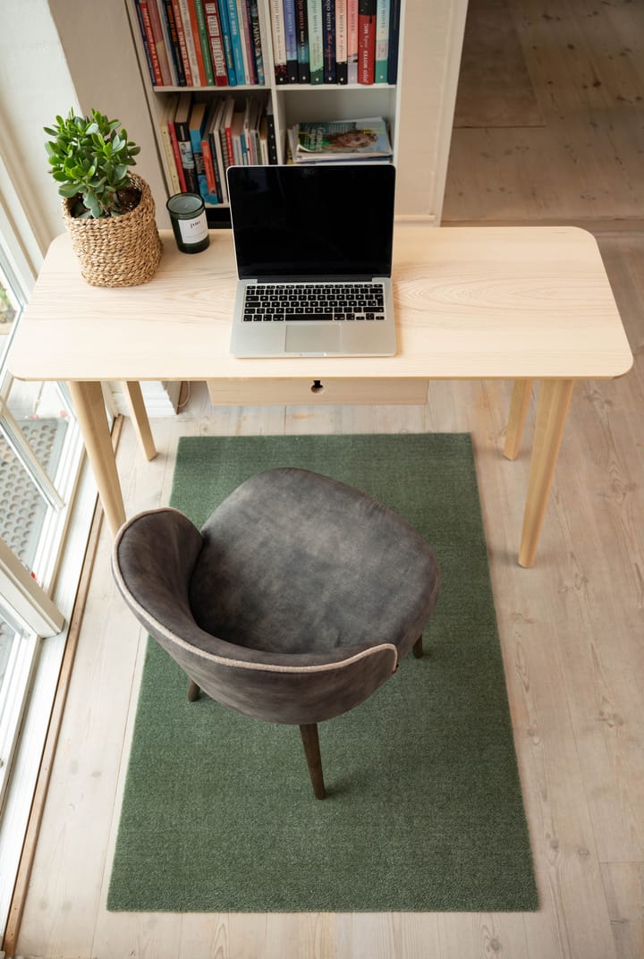 Unicolor käytävämatto, Dusty green, 90 x 130 cm tica copenhagen