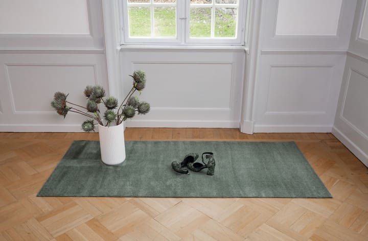 Unicolor käytävämatto, Dusty green, 90 x 200 cm tica copenhagen