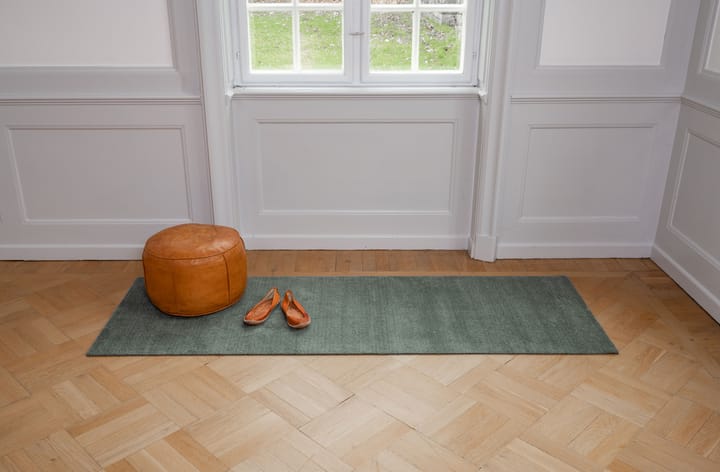 Unicolor käytävämatto, Dusty green, 90 x 200 cm tica copenhagen