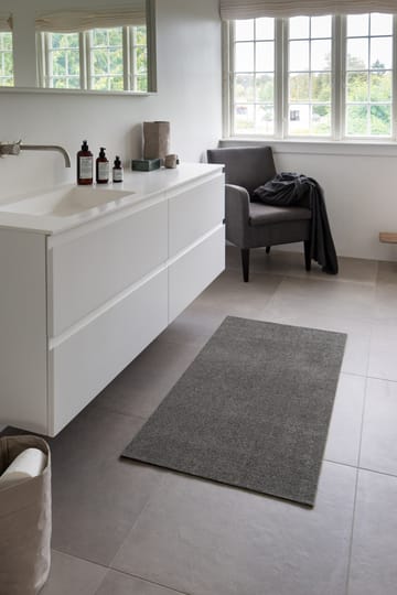 Unicolor käytävämatto - Steelgrey, 67 x 120 cm - tica copenhagen