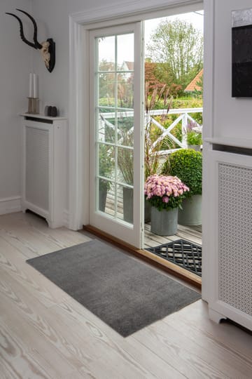 Unicolor käytävämatto - Steelgrey, 67 x 120 cm - tica copenhagen