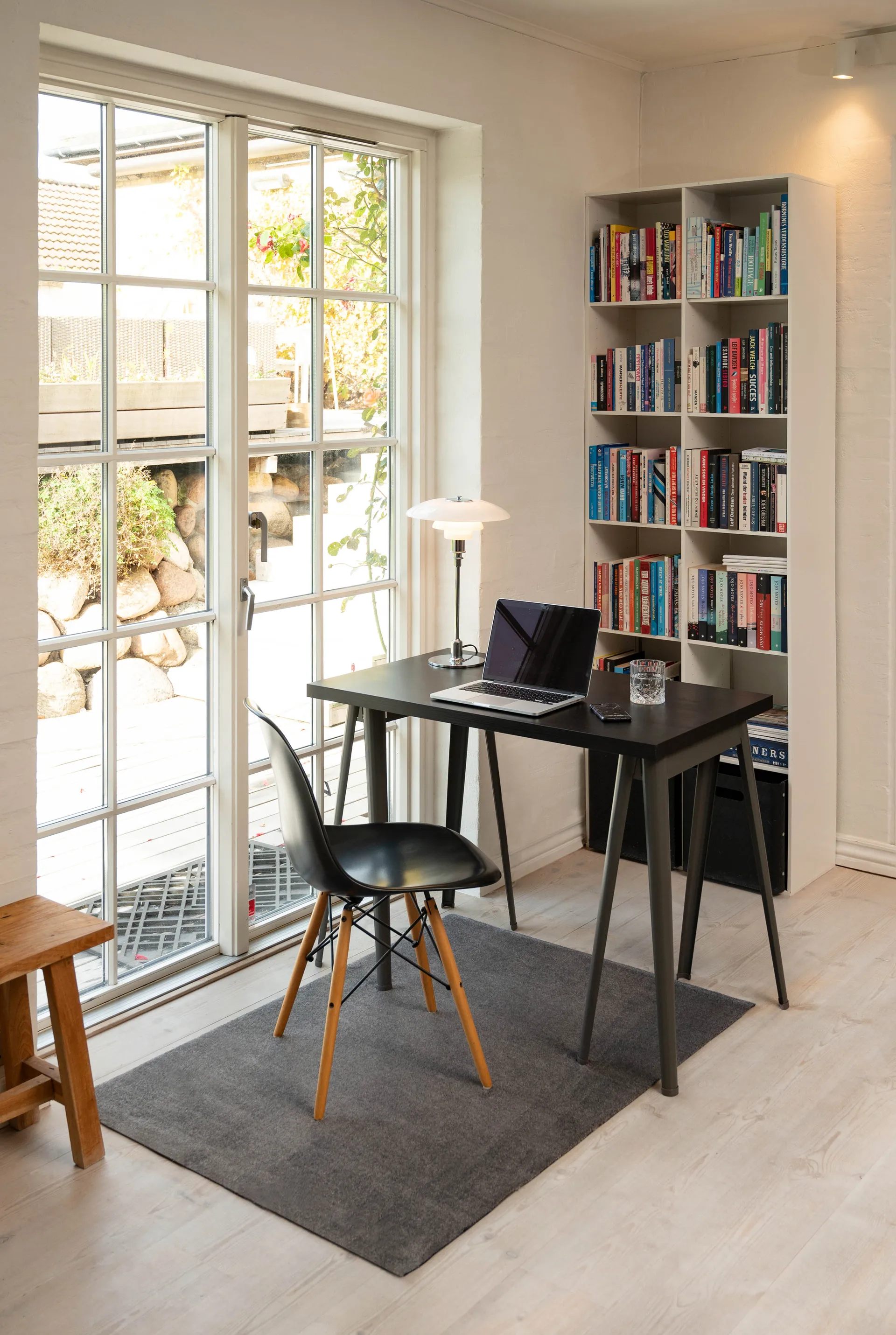 Unicolor käytävämatto, Steelgrey, 90 x 130 cm tica copenhagen