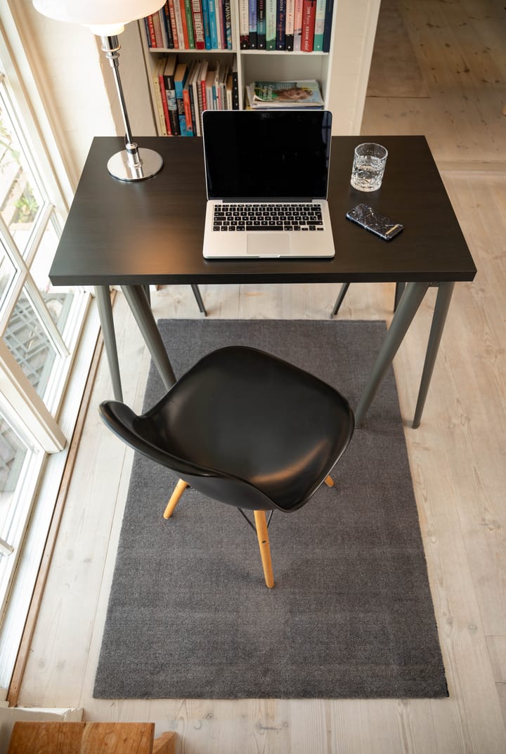 Unicolor käytävämatto, Steelgrey, 90 x 130 cm tica copenhagen