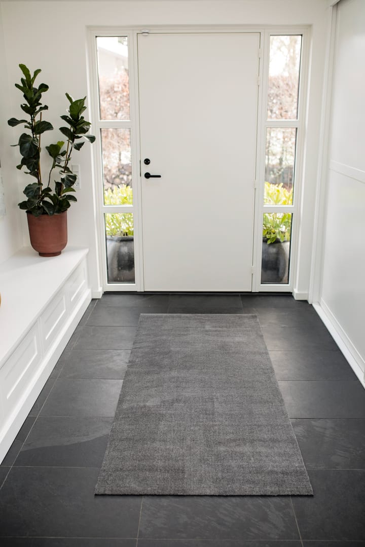 Unicolor käytävämatto, Steelgrey, 90 x 200 cm tica copenhagen
