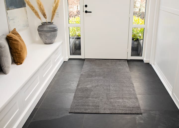 Unicolor käytävämatto, Steelgrey, 90 x 200 cm tica copenhagen