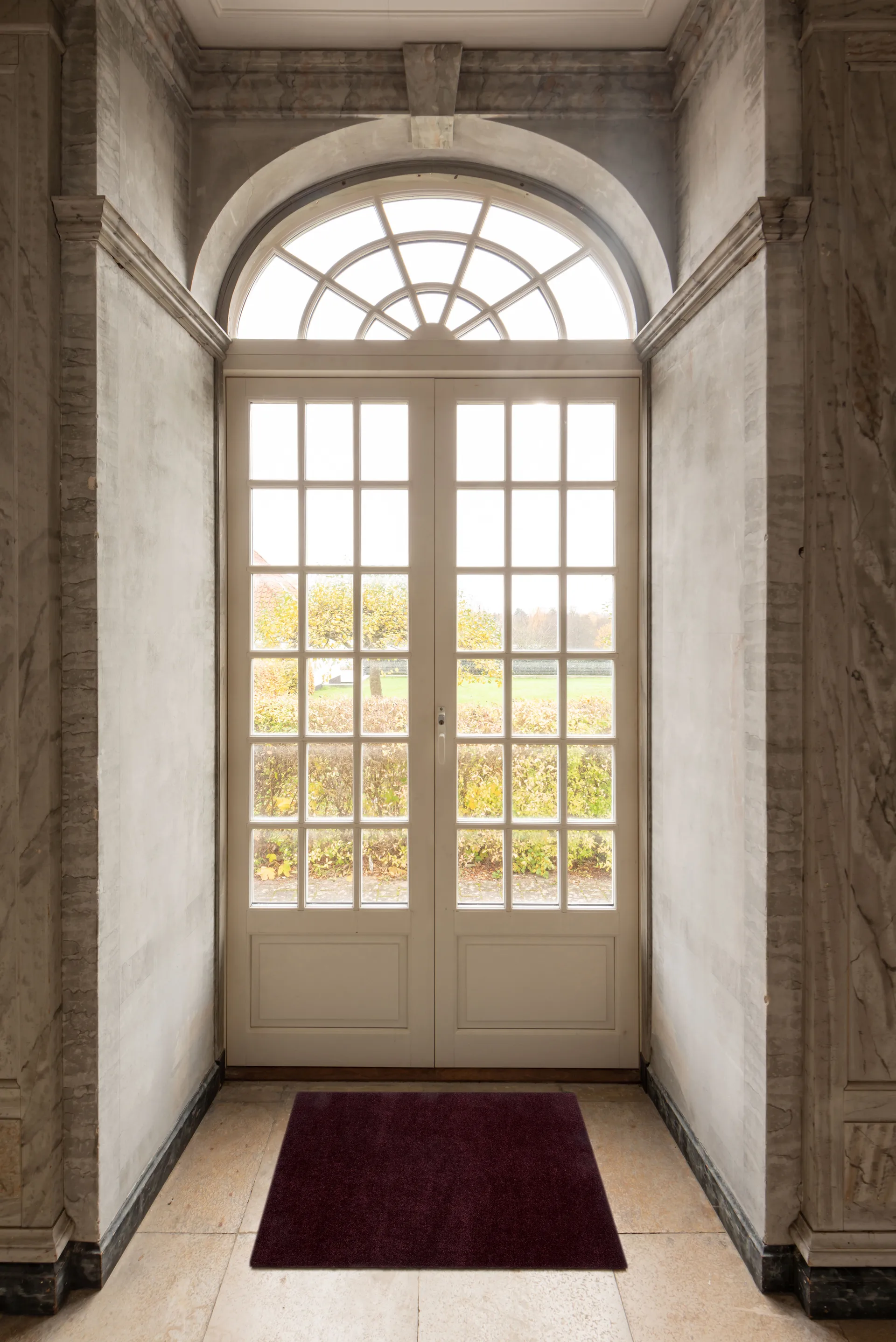 Unicolor ovimatto, Bordeaux, 60x90 cm tica copenhagen