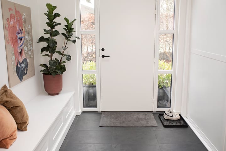 Unicolor ovimatto, Steelgrey, 60 x 90 cm tica copenhagen