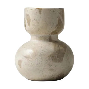 Asker kynttilänjalka 10 cm - Beige - Tinted