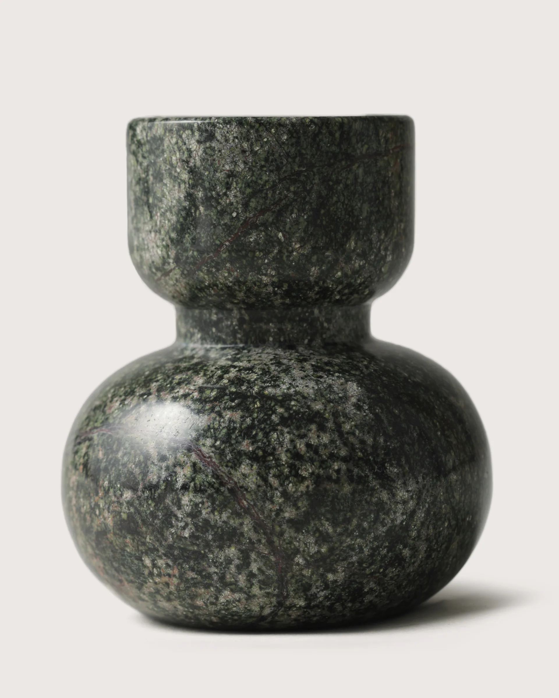 Asker kynttilänjalka 10 cm, Grey Tinted