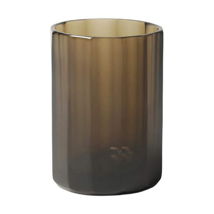 Aspelin kynttilälyhty Ø8x11 cm - Brown - Tinted