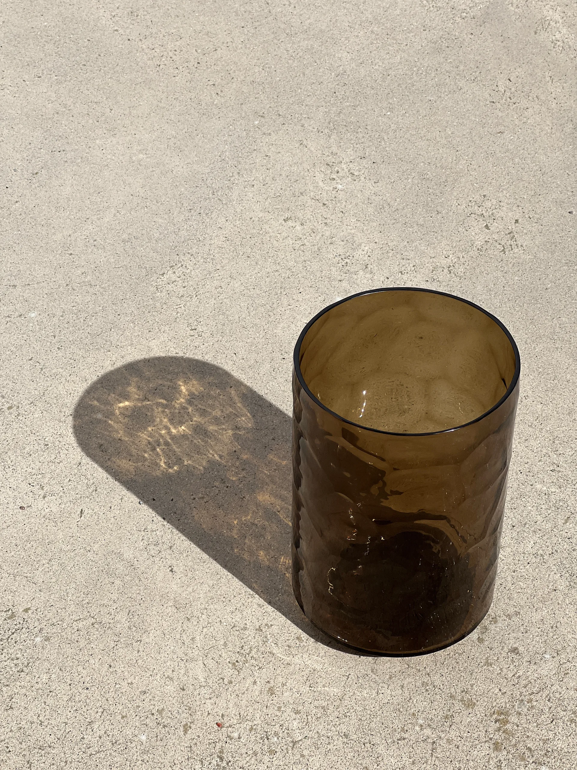 Aurell maljakko Ø20x32 cm, Brown Tinted