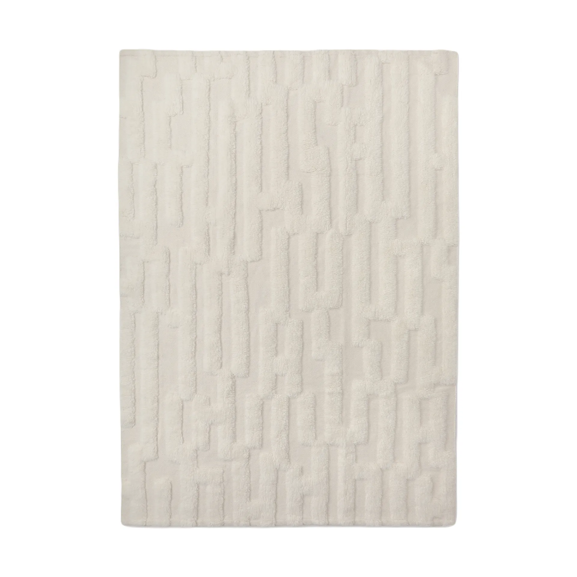 Bielke villamatto 200x300 cm, Offwhite Tinted
