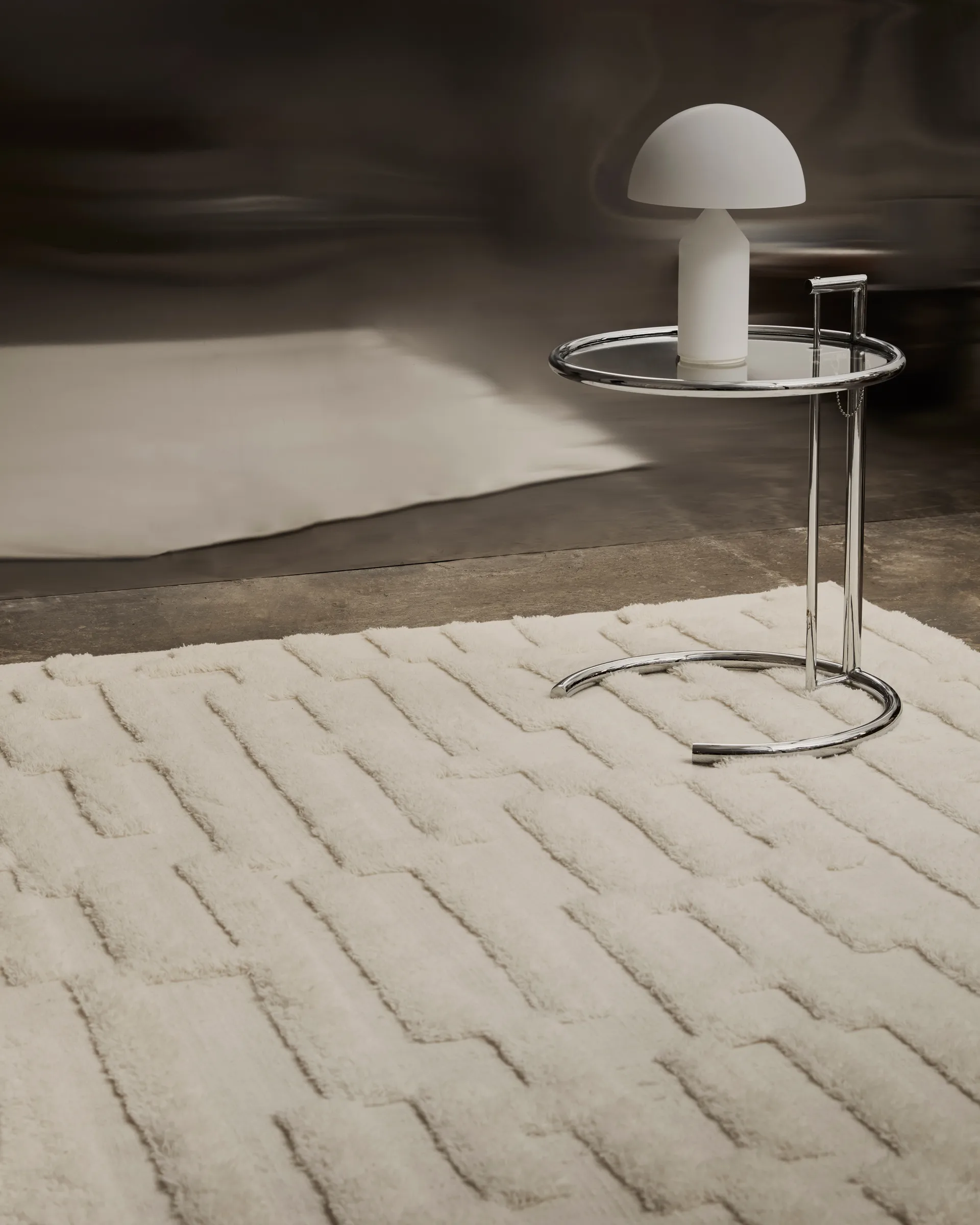 Bielke villamatto 200x300 cm, Offwhite Tinted