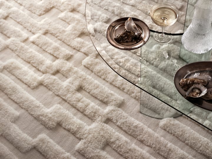 Bielke villamatto 240x350 cm, Offwhite Tinted