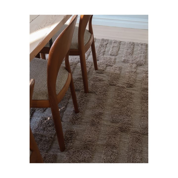 Bielke villamatto 300x400 cm, Dark beige Tinted