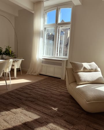 Bielke villamatto 300x400 cm - Dark beige - Tinted