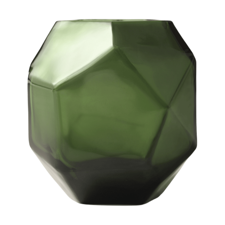 Bjork kynttilälyhty Ø9x10 cm - Green - Tinted