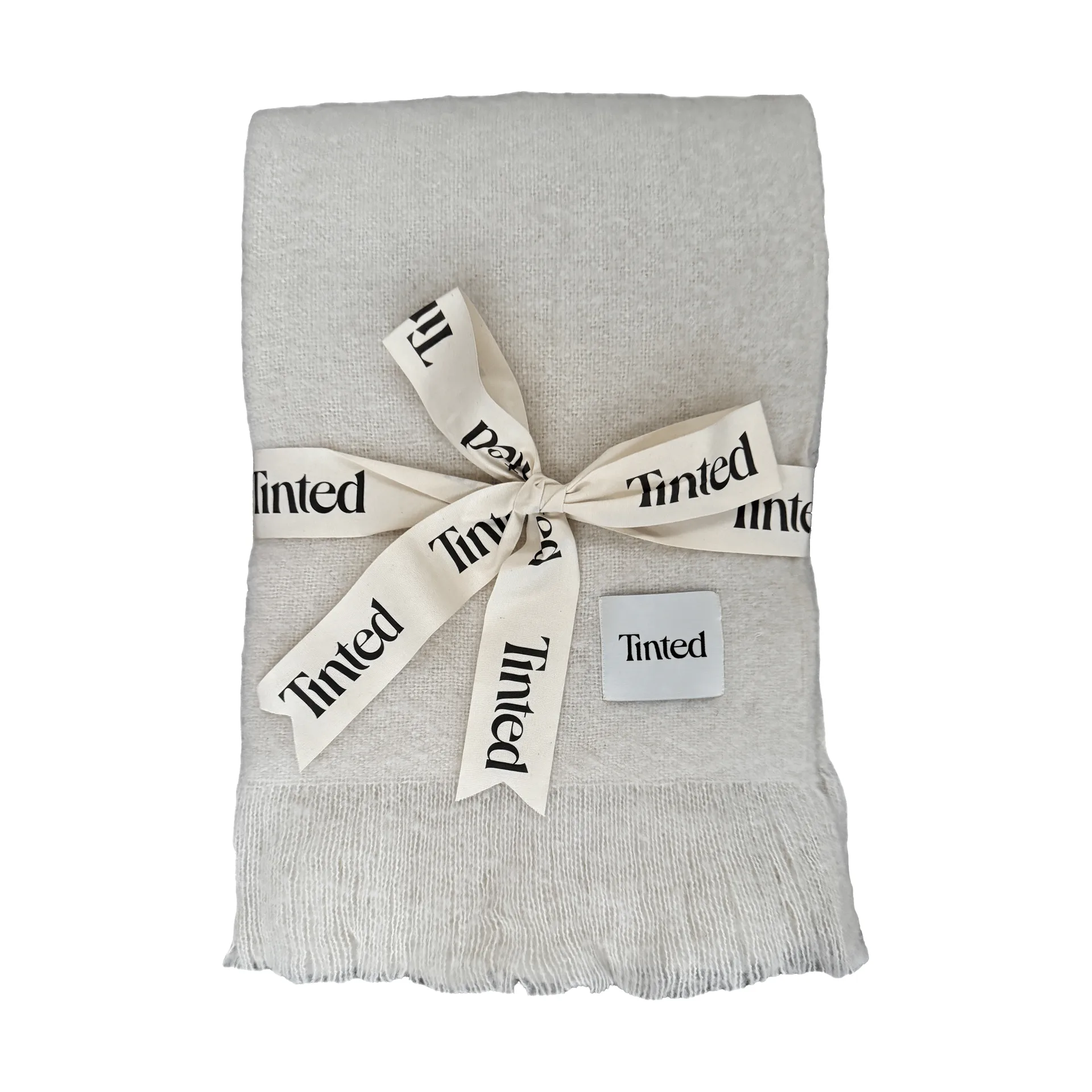 Fingal villaviltti, Solid off white-natural, 130x170 cm Tinted