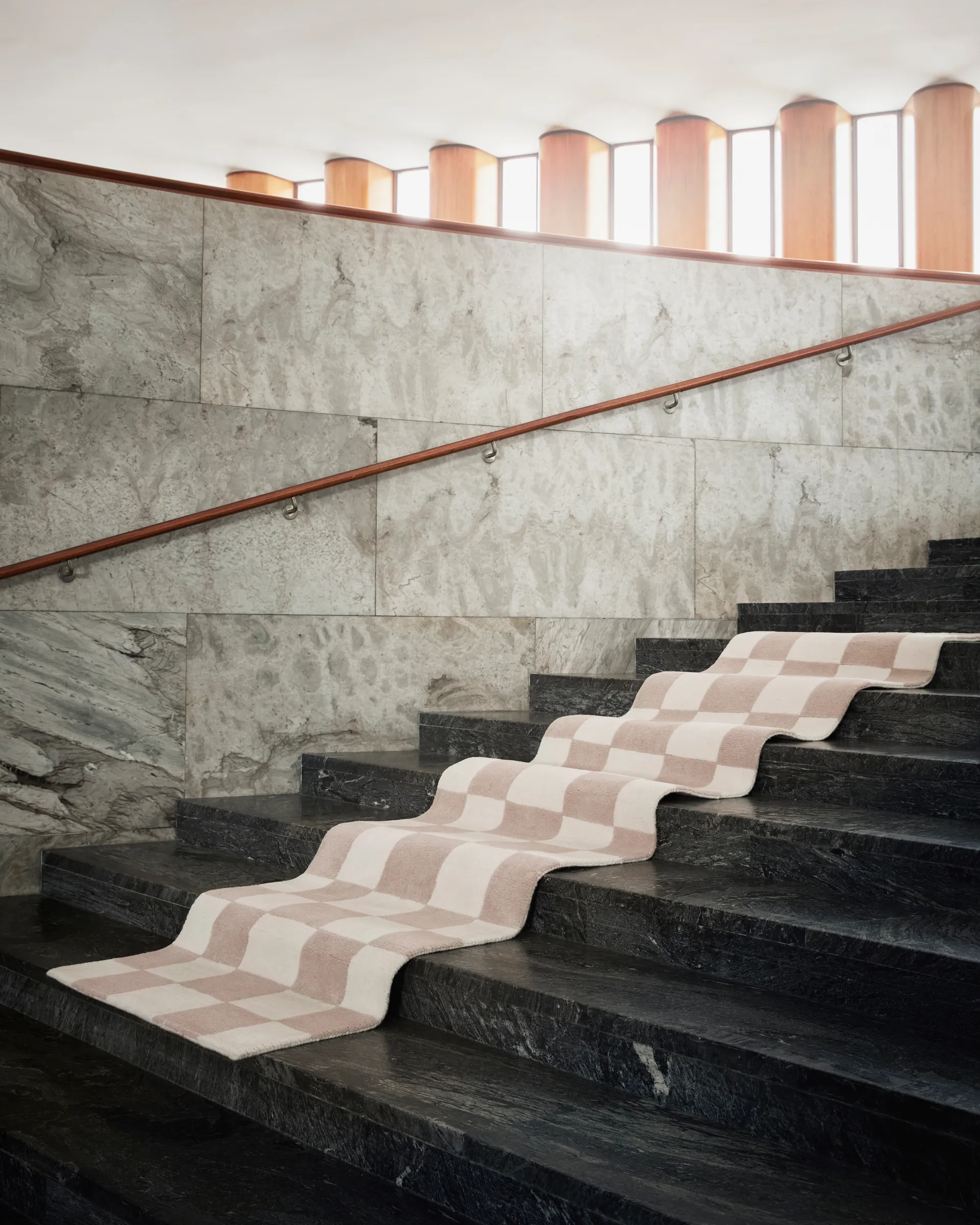 Hafstrom käytävämatto villa 80x300 cm, Beige-white Tinted