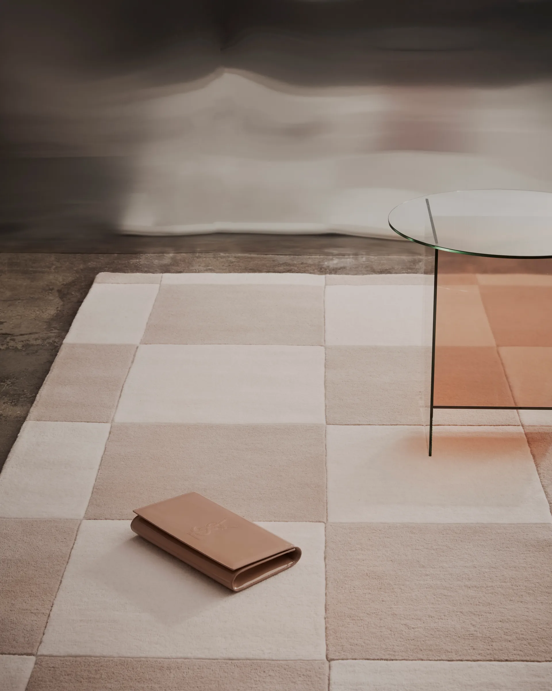 Hafstrom villamatto 170x240 cm, Beige-white Tinted