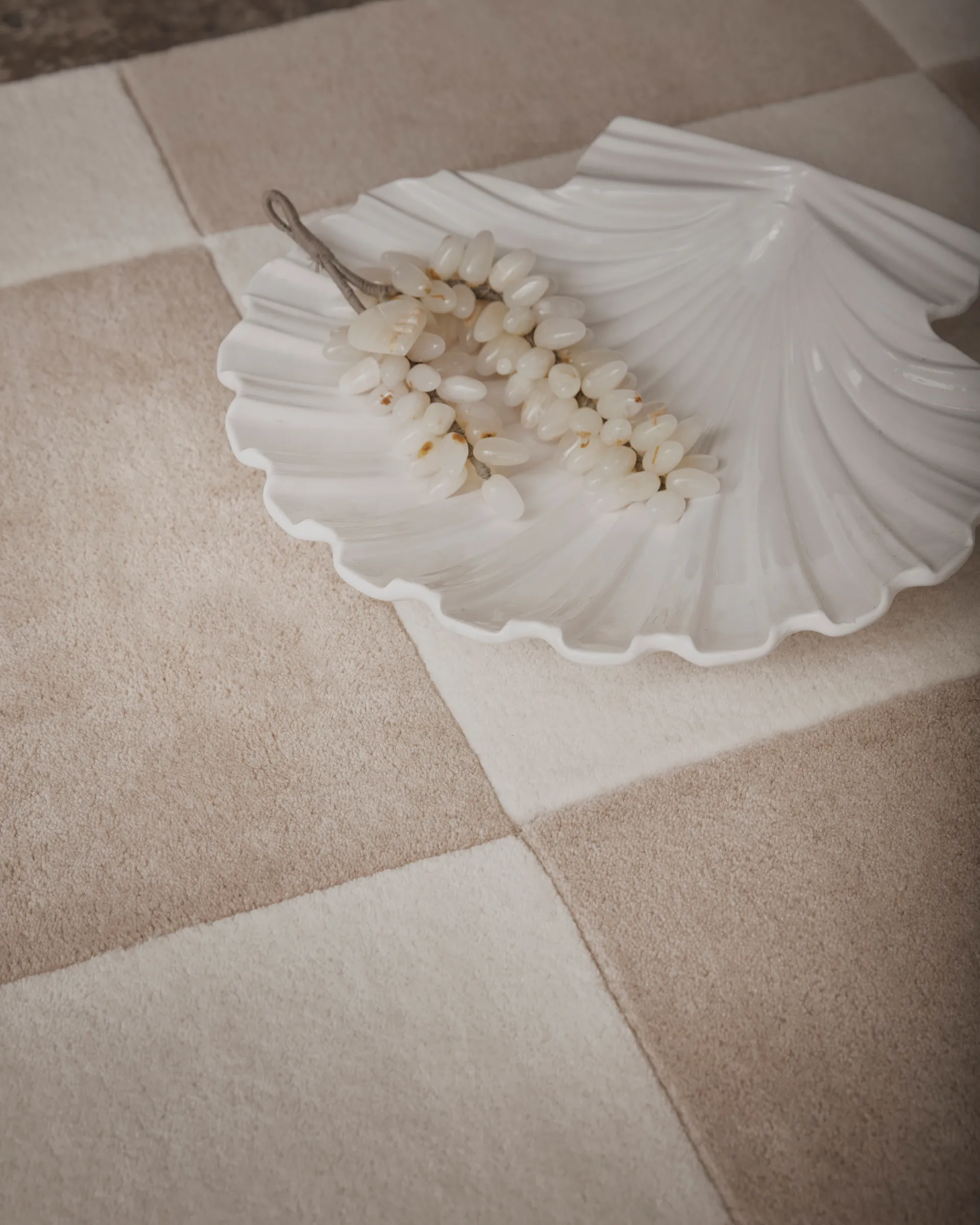 Hafstrom villamatto 250x350 cm, Beige-white Tinted