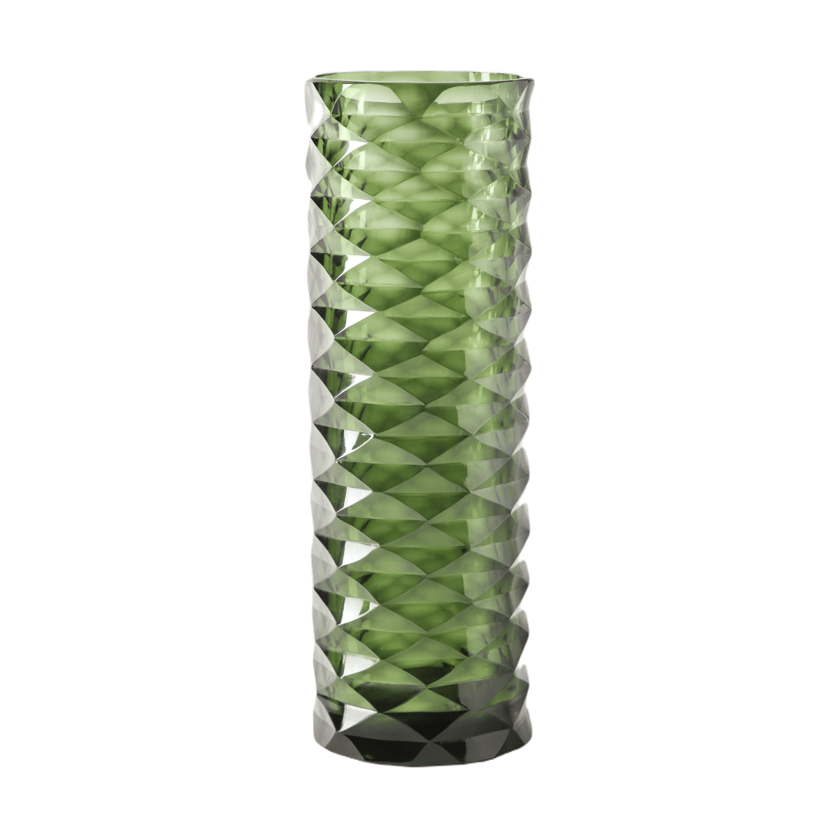 Tinted Hoijer maljakko 10x29 cm Green | Skandinaavinen Sisustus | Maljakot | Vihreä