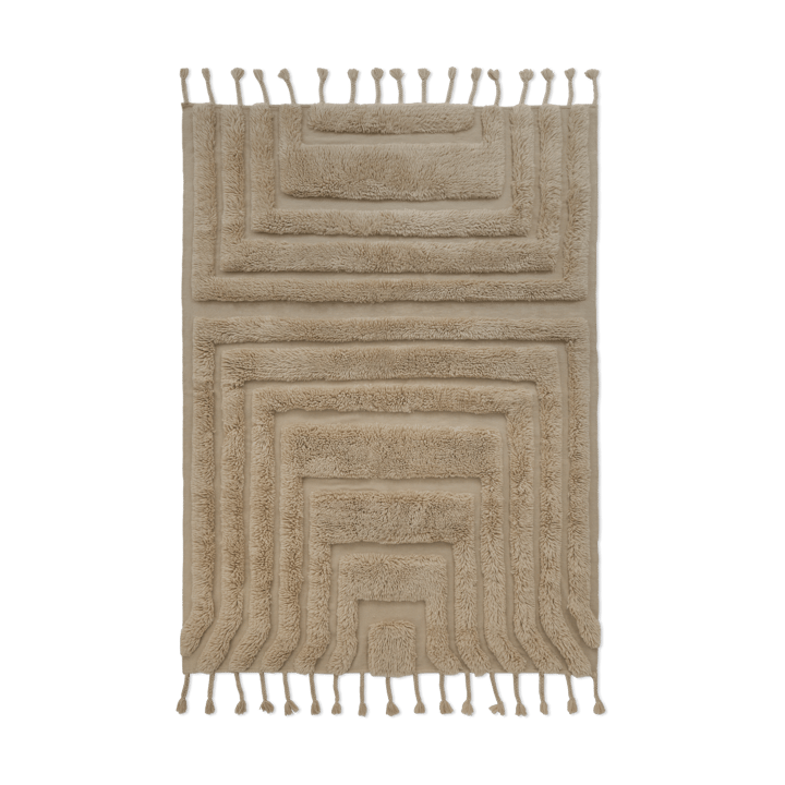 Kask villamatto 170x240 cm, Beige Tinted