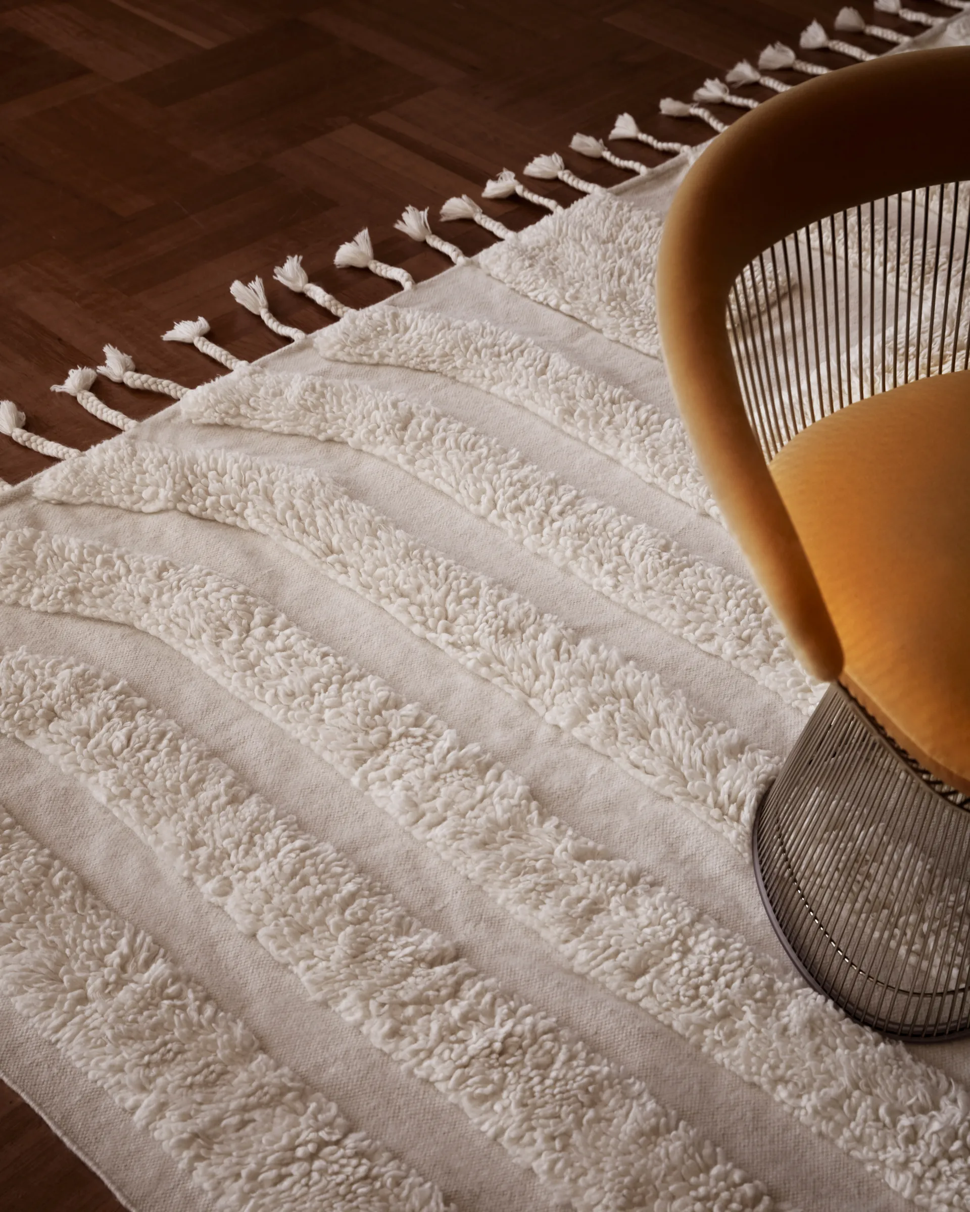 Kask villamatto 200x300 cm, Offwhite Tinted