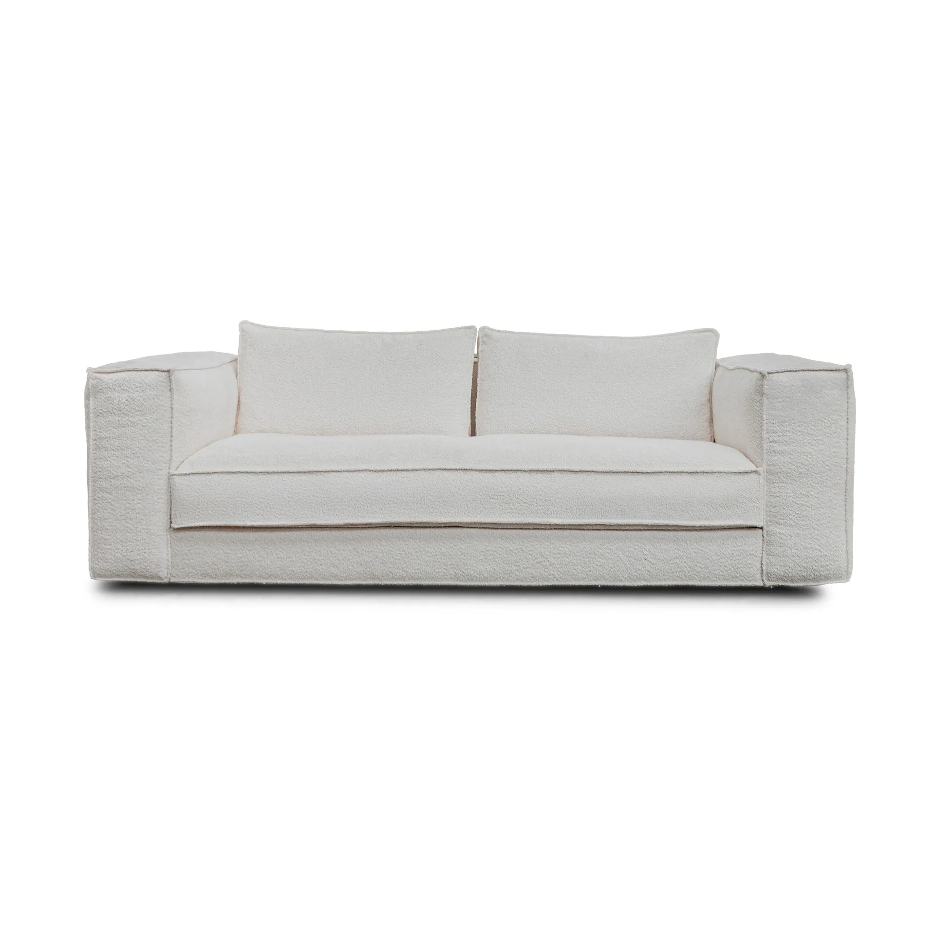 Klinge sohva, Bouclé soft off-white Tinted