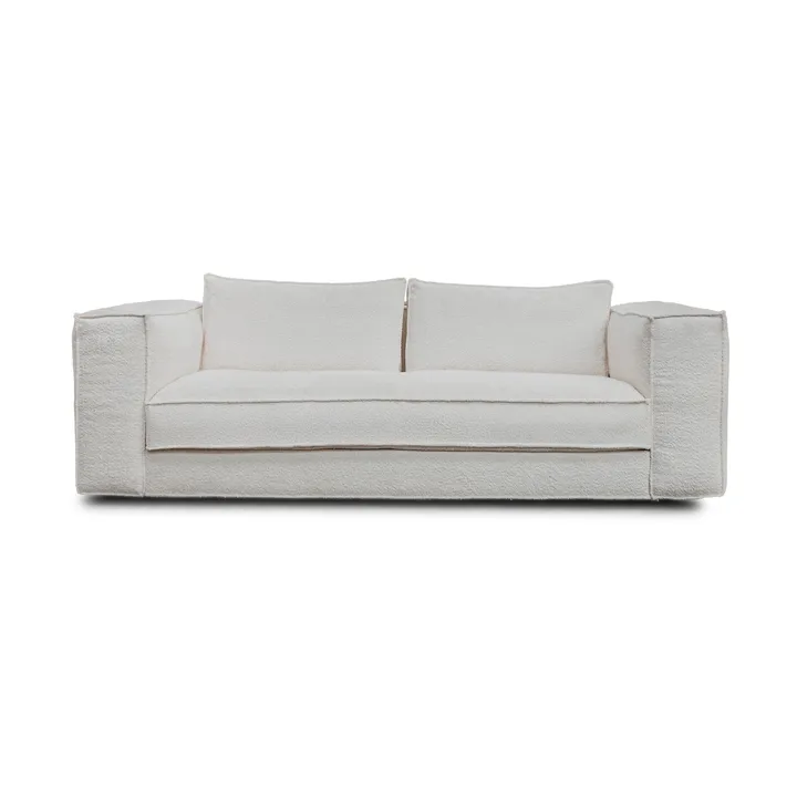 Klinge sohva - Bouclé soft off-white - Tinted
