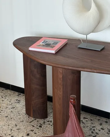 Lowe konsolipöytä - Saksanpähkinä dark brown - Tinted