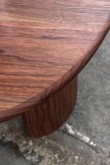 Lowe sohvapöytä - Pähkinä dark brown - Tinted