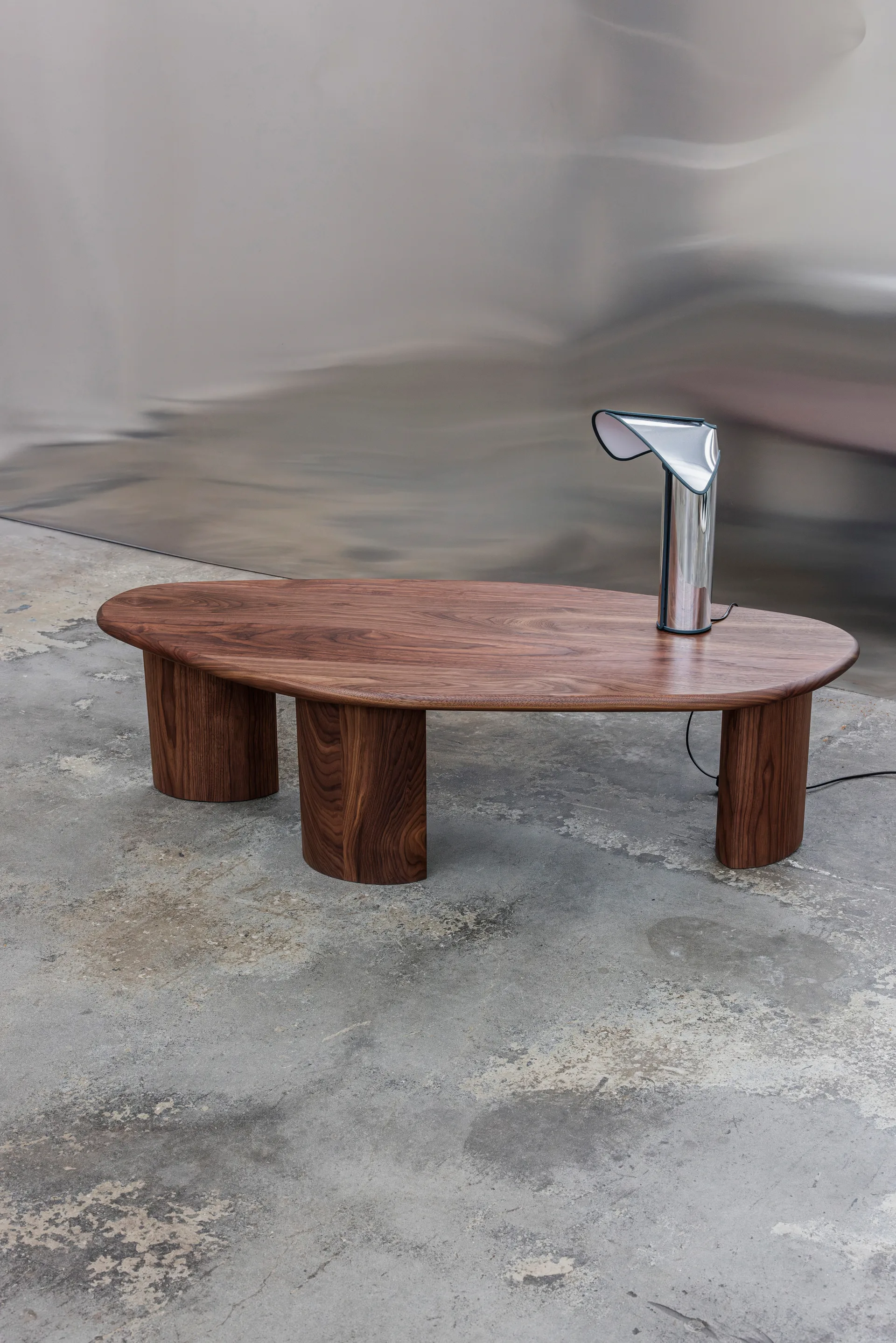 Lowe sohvapöytä, Pähkinä dark brown Tinted