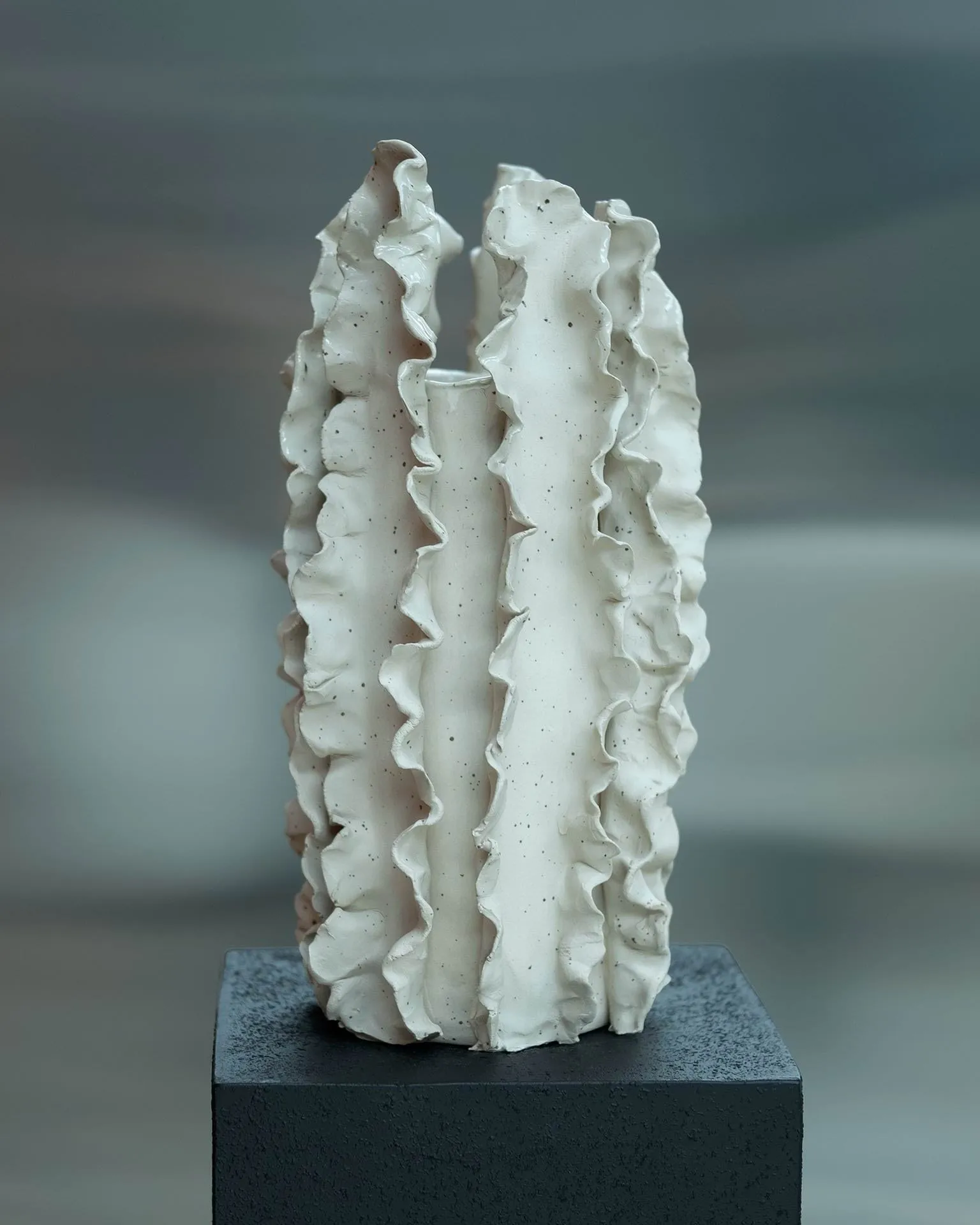 Melera maljakko, Beige, 33x16 cm Tinted
