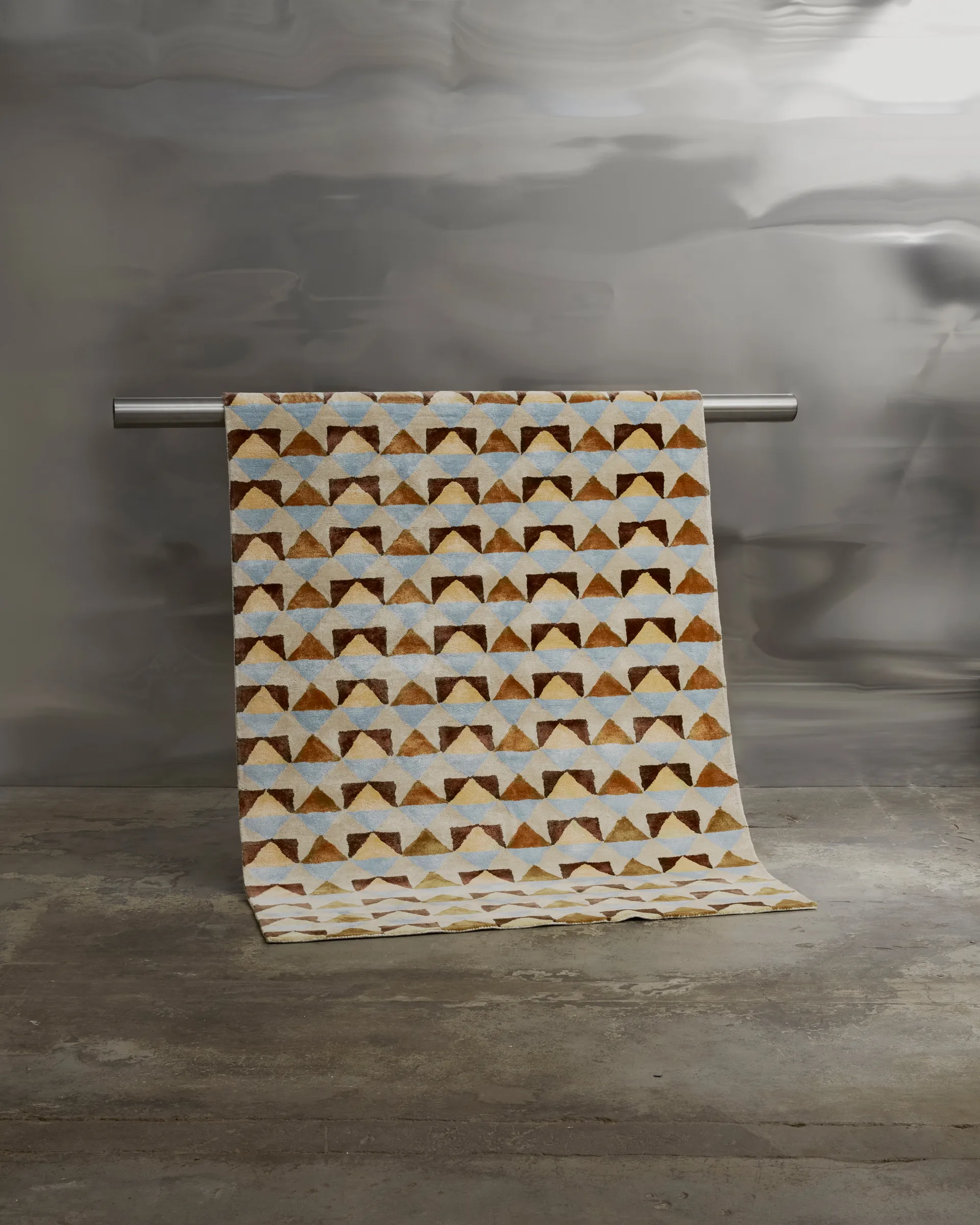 Mellin viskoosi matto 170x240 cm, Multi Tinted