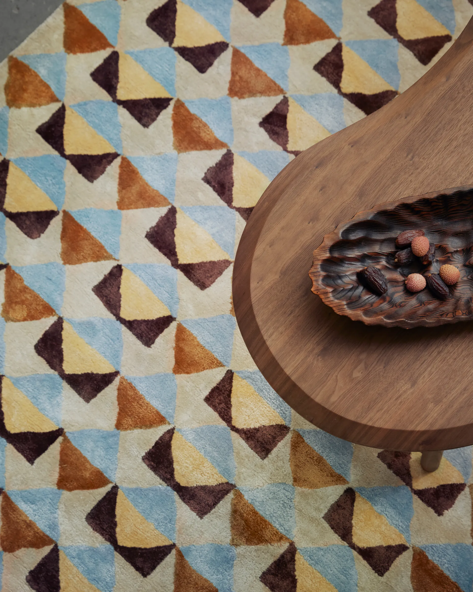 Mellin viskoosi matto 170x240 cm, Multi Tinted