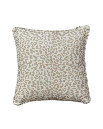 Norell koristetyyny - Leopard beige–off white, 50x50 cm - Tinted
