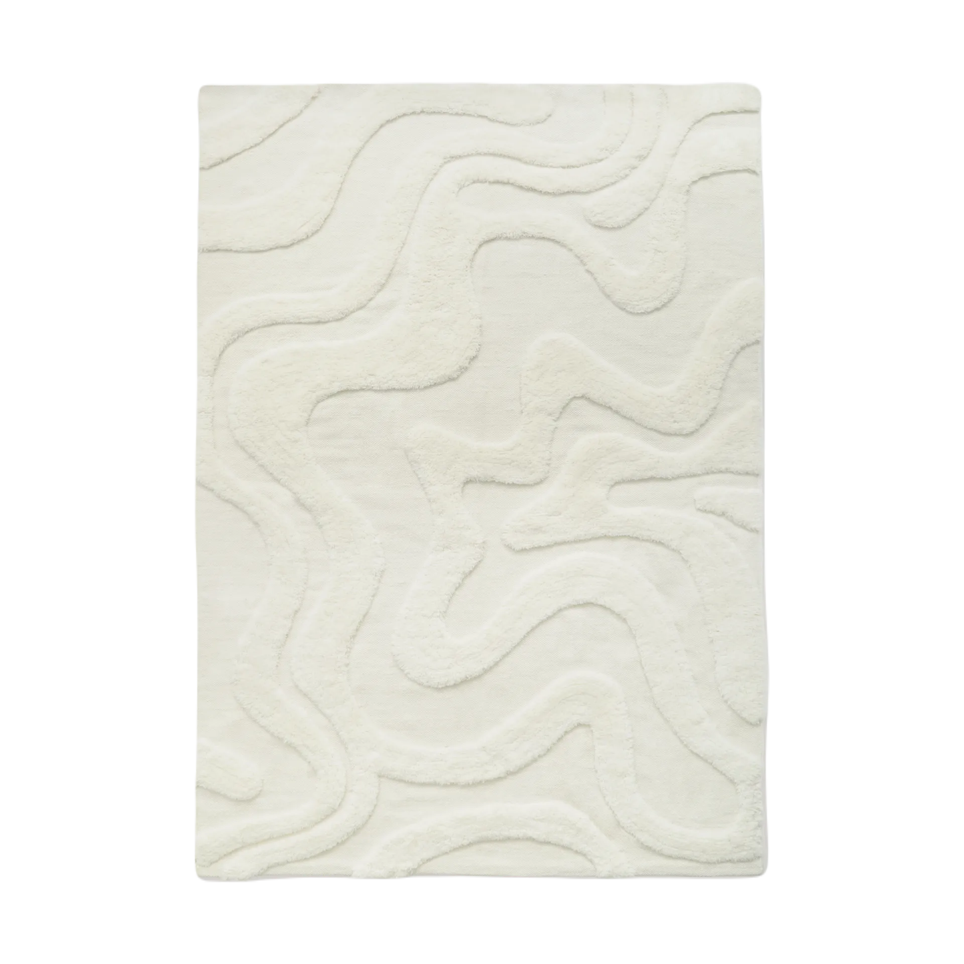 Norlander villamatto 210x300 cm, Offwhite Tinted