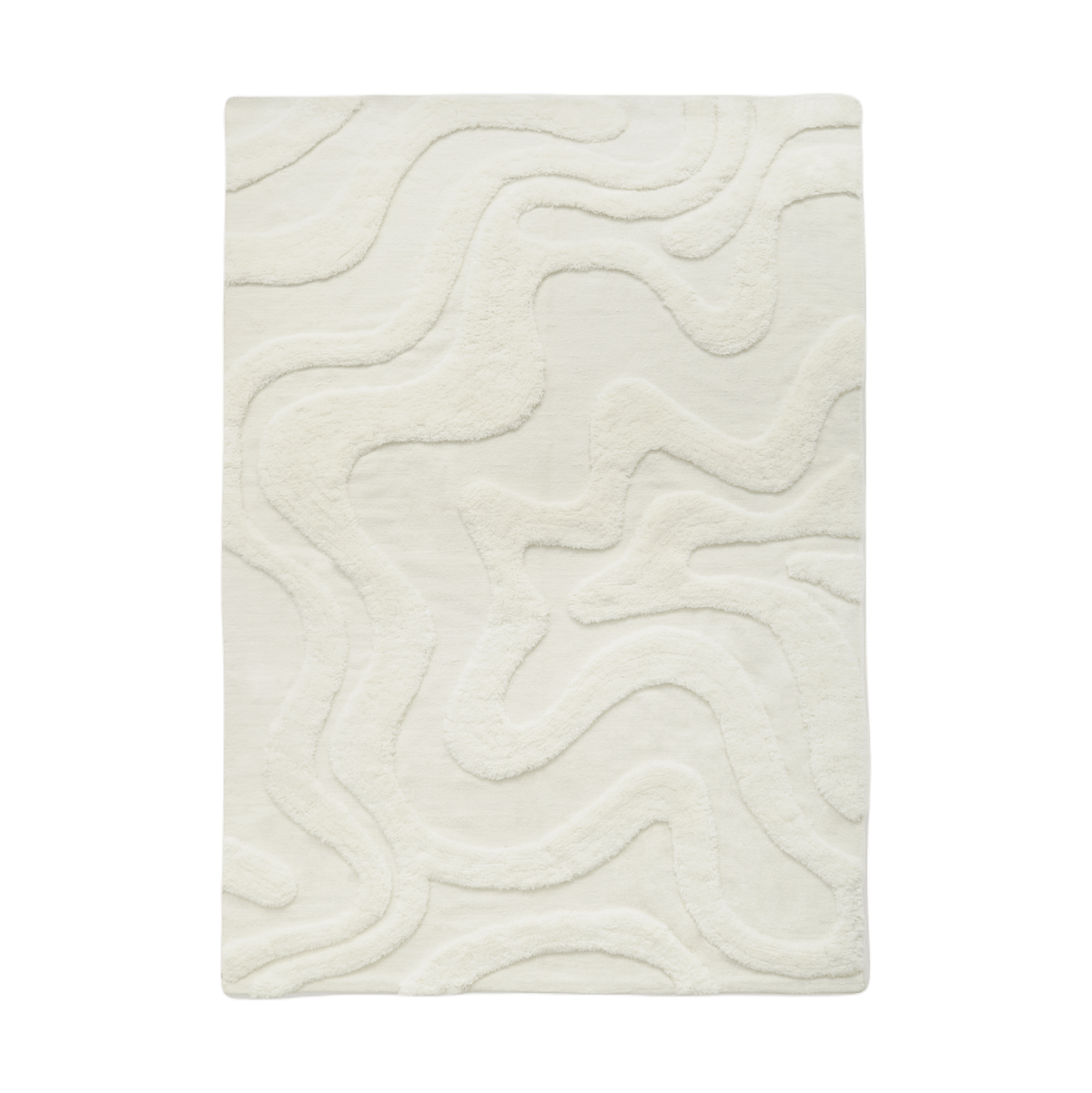 Tinted Norlander villamatto 260x350 cm Offwhite | Skandinaavinen Sisustus | Ryijymatot & Nukkamatot | Valkoinen