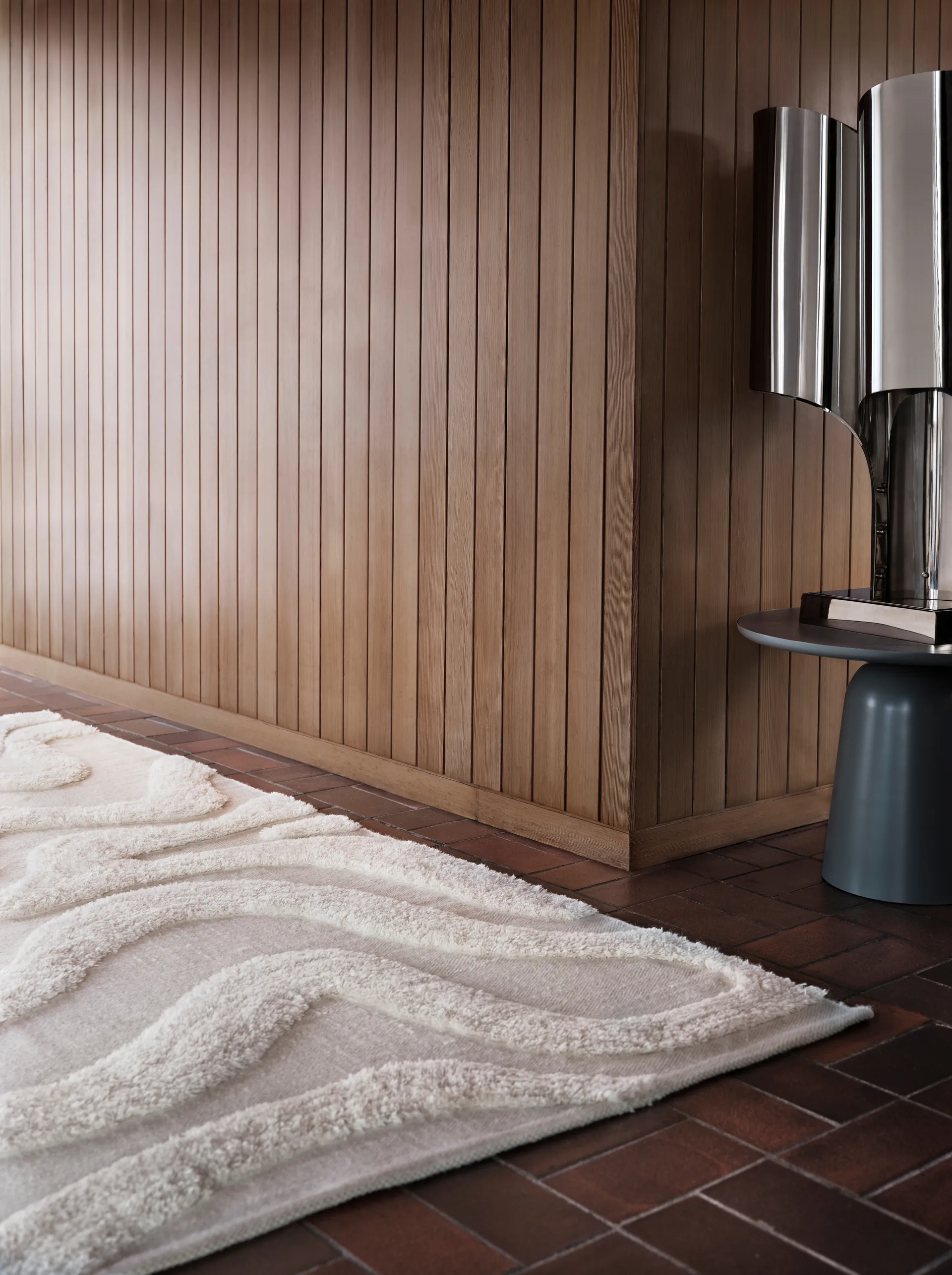 Norlander villamatto 260x350 cm, Offwhite Tinted