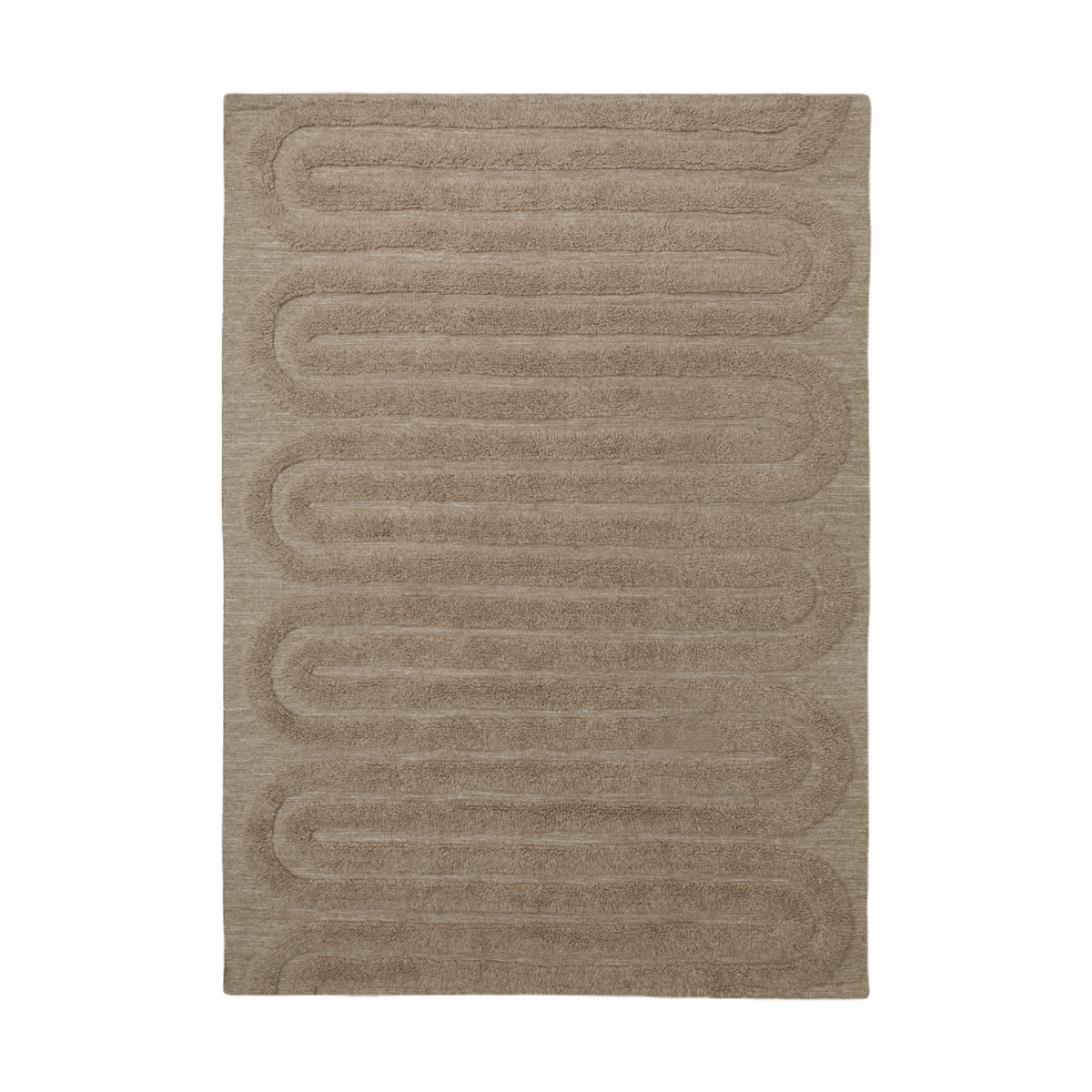 Tinted Riklund villamatto 280x380 cm Beige-melange | Skandinaavinen Sisustus | Ryijymatot & Nukkamatot | Beige